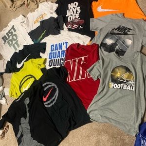 Boys Nike/Jordan  t-shirts All in great condition.